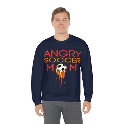 Angry soccer mom Crewneck Sweatshirt