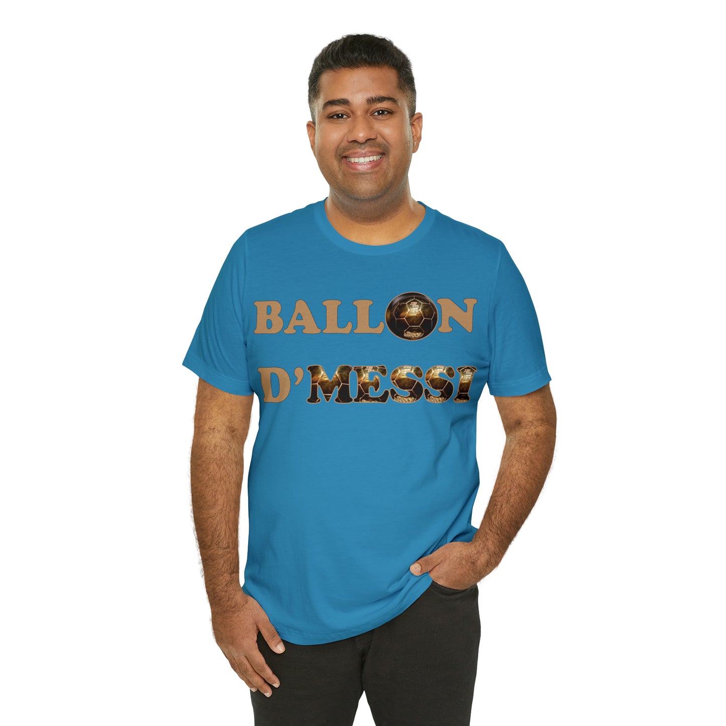 Ballon D'Messi Unisex Tee shirt