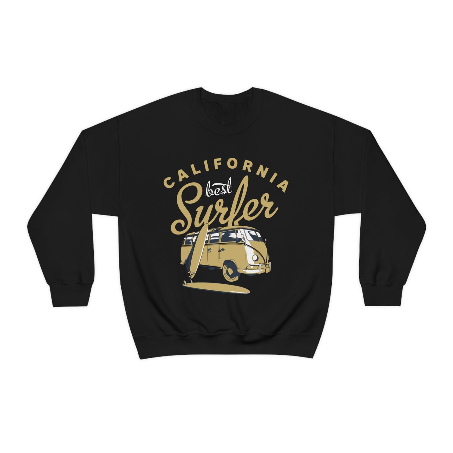 California-Best surfer Crewneck Sweatshirt