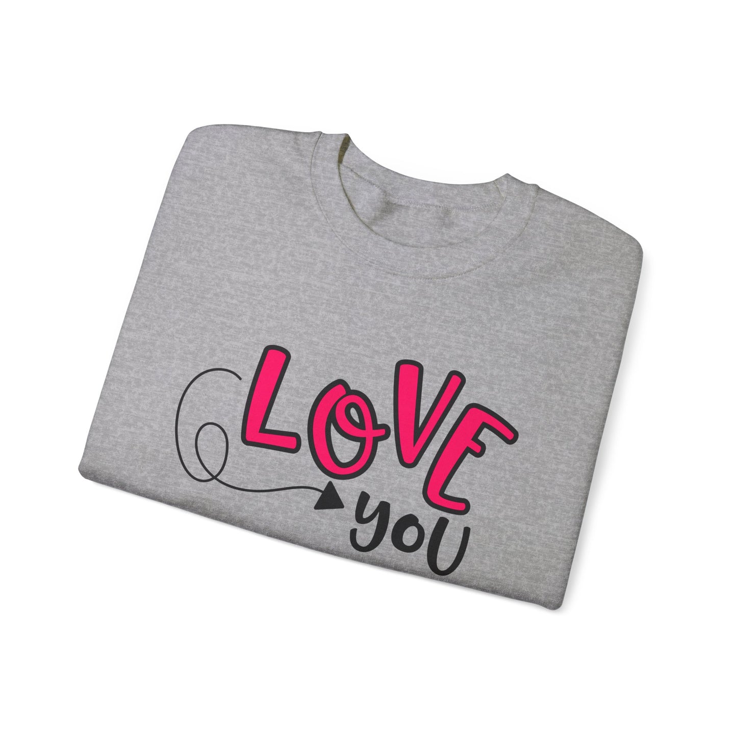 Love you arrow Crewneck Sweatshirt