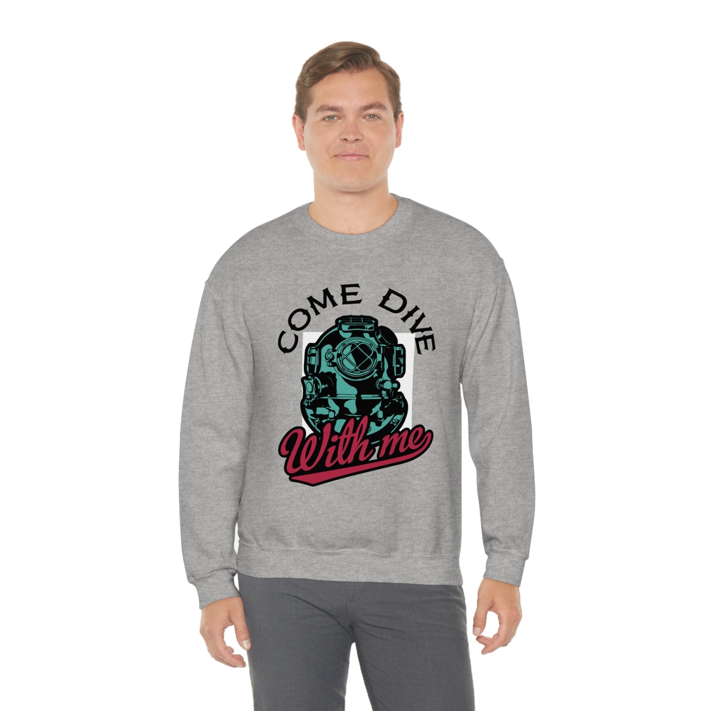 Come dive with me Crewneck Sweatshirt