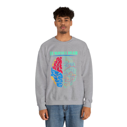 Nurses brain Crewneck Sweatshirt