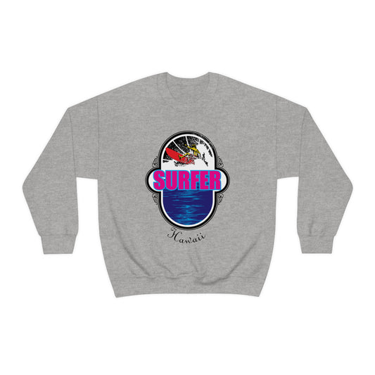 A Surfer Mind Crewneck Sweatshirt