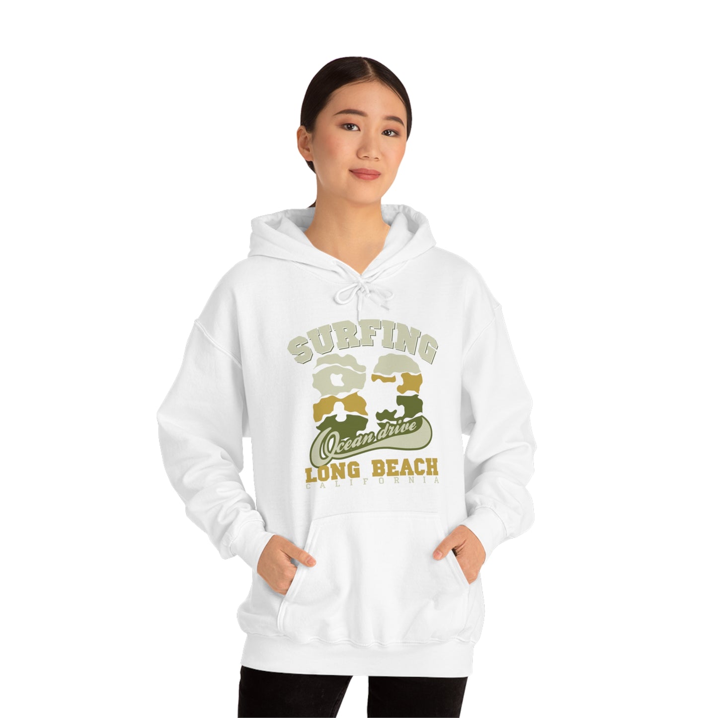 Long Beach Surfing Hoodie