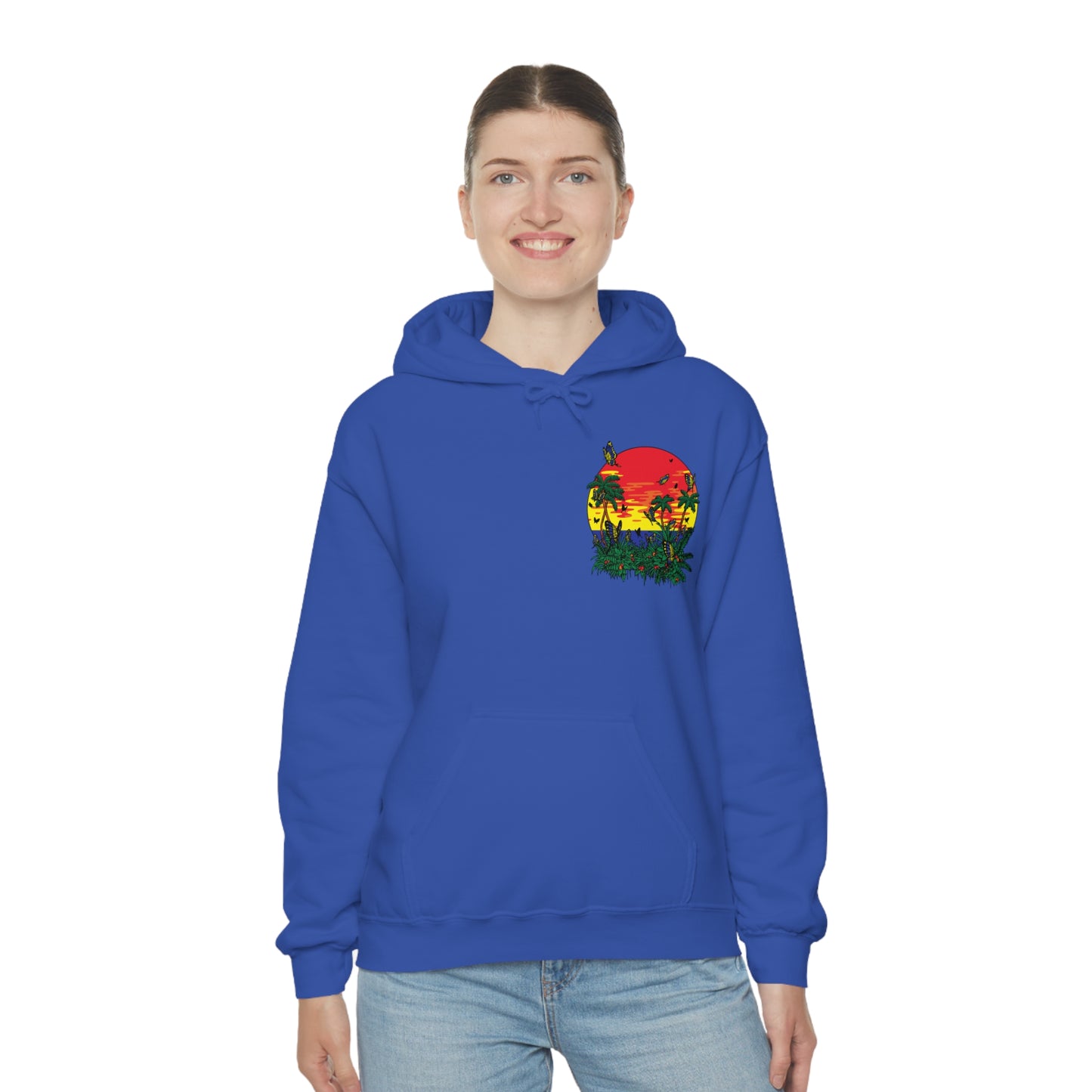 Sunset Butterfly Vibes Hoodie