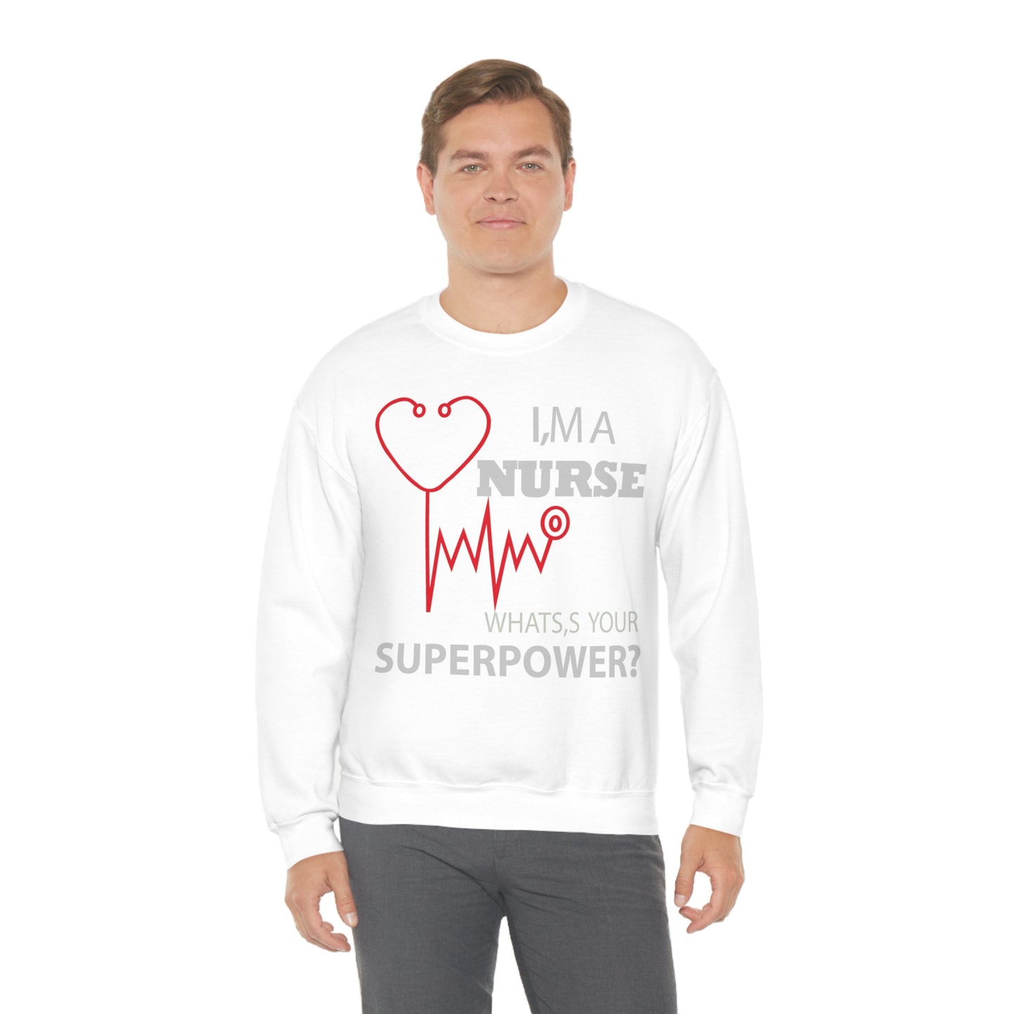 Nurse superpower Crewneck Sweatshirt