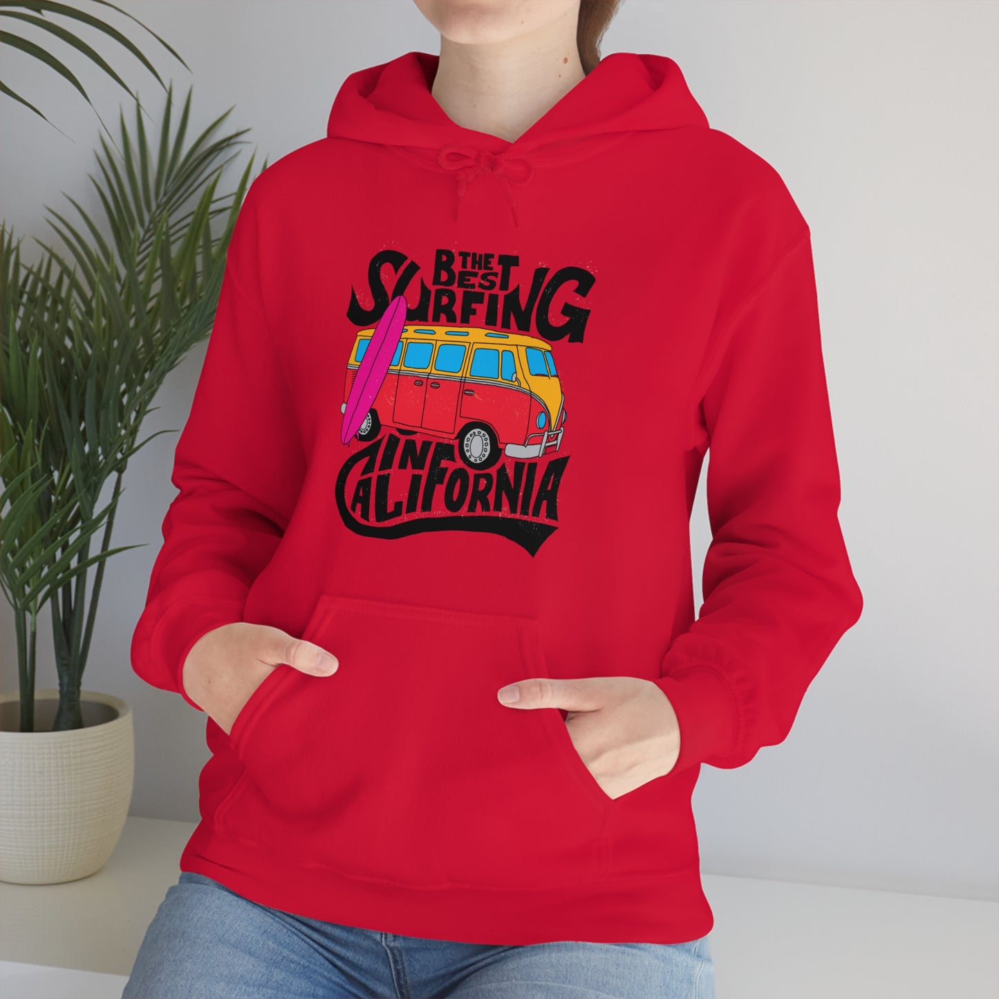 Best Surfing in California Hoodie