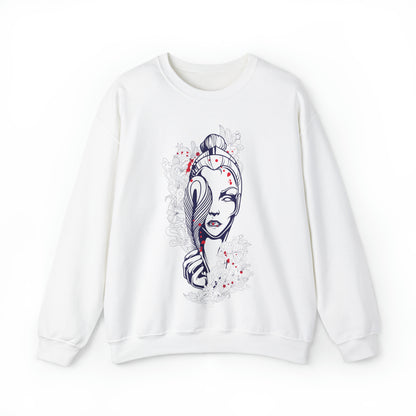 A Feather Beauty Crewneck Sweatshirt