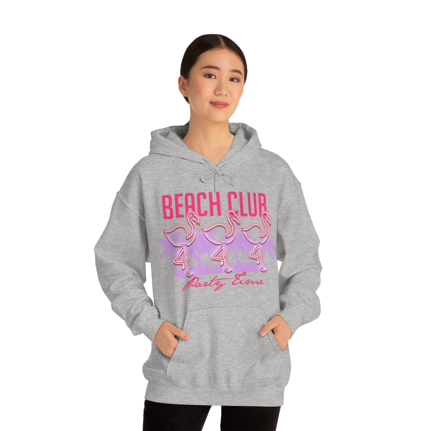 Beach Club Party Time Hoodie