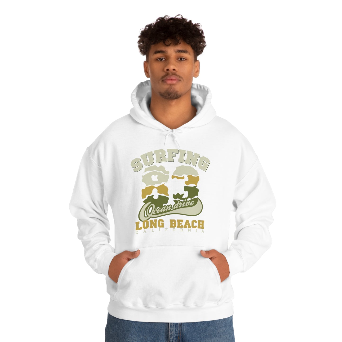 Long Beach Surfing Hoodie