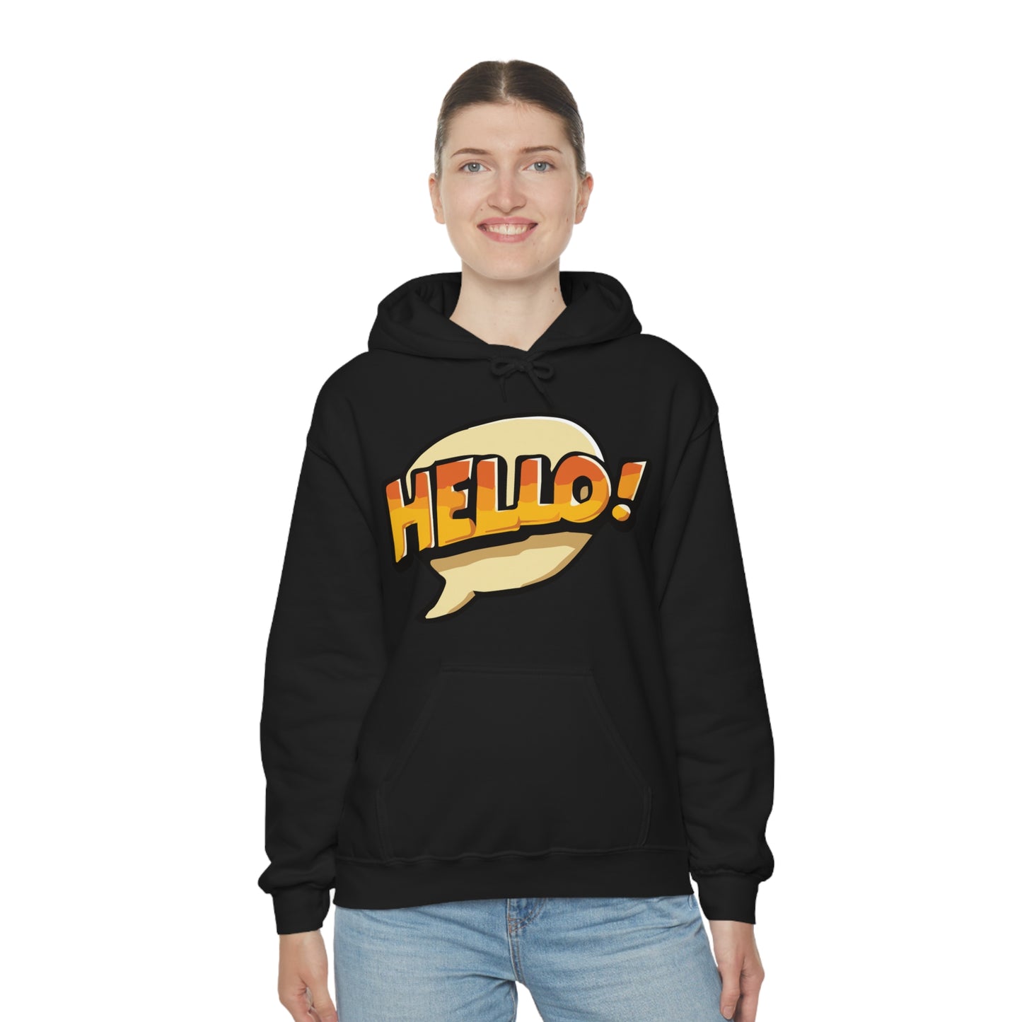 Hello! colorful Hoodie