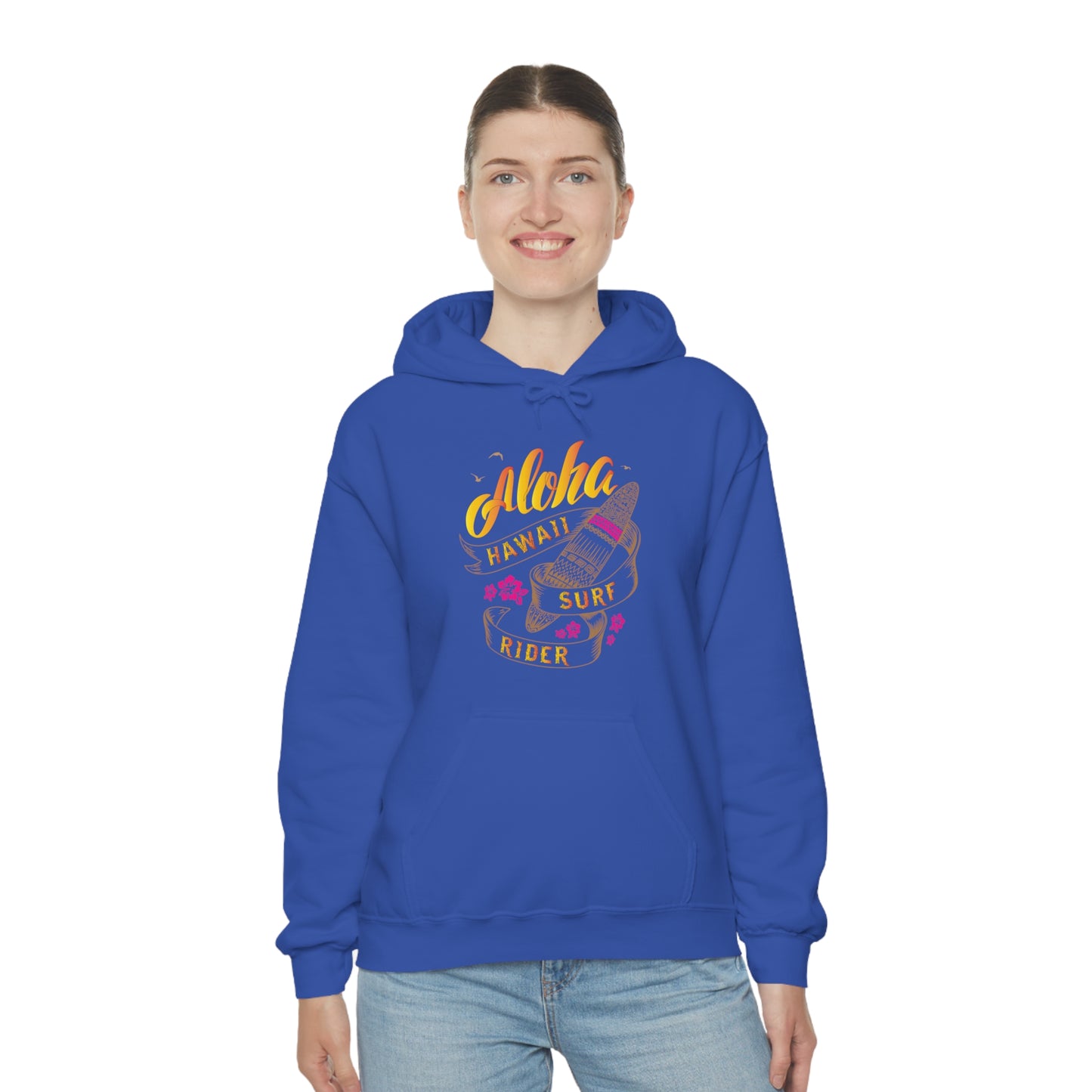 Aloha Hawaii Surf Rider Hoodie