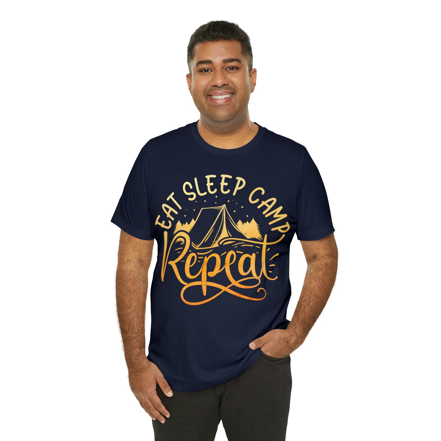 Eat Sleep Camp Repeat T-Shirt