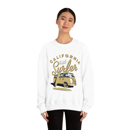 California-Best surfer Crewneck Sweatshirt