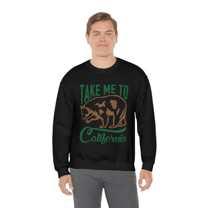 Take me to California Crewneck Sweatshirt