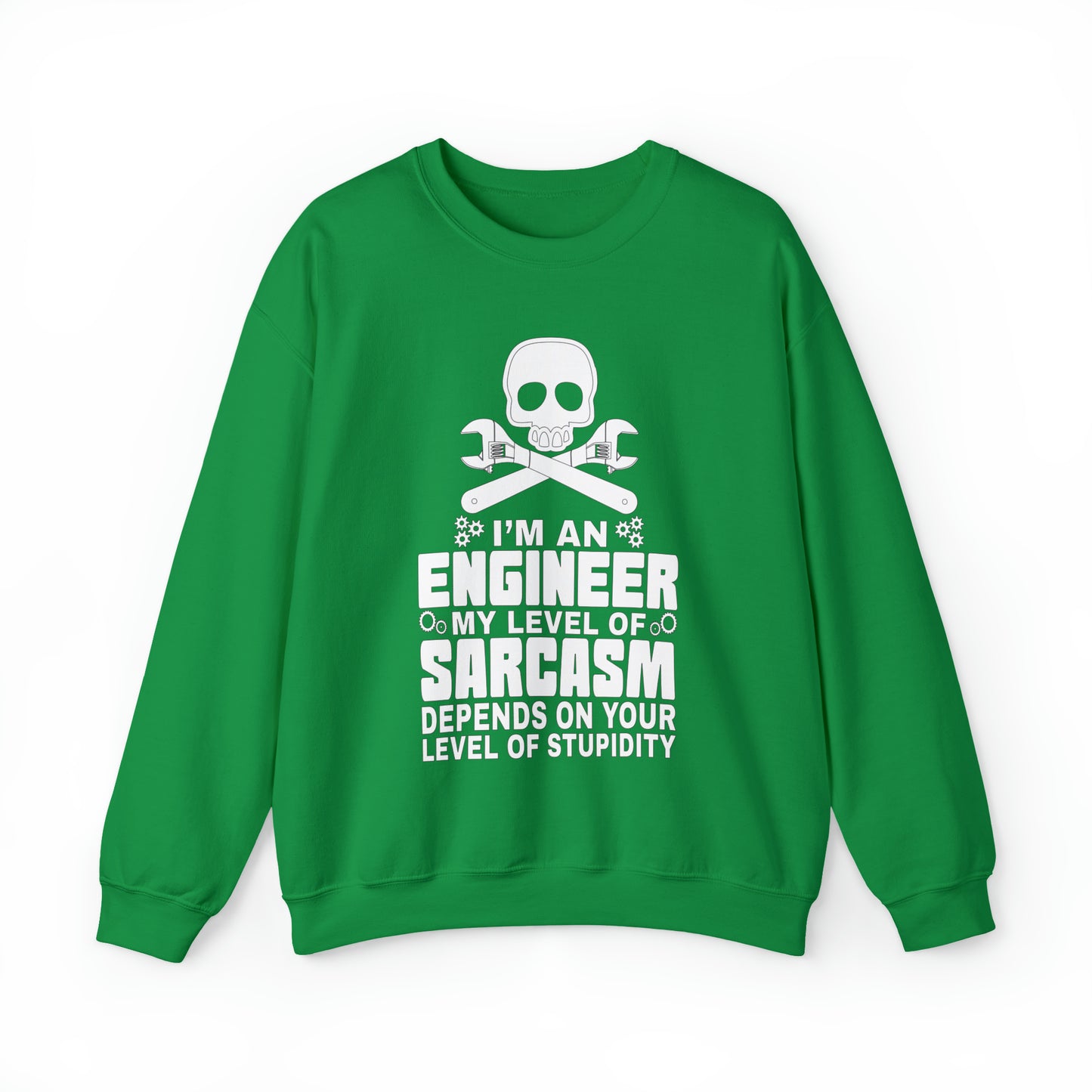 My level of sarcasm depends on you Crewneck Sweatshirt