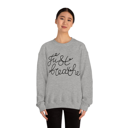 Just Breathe Crewneck Sweatshirt