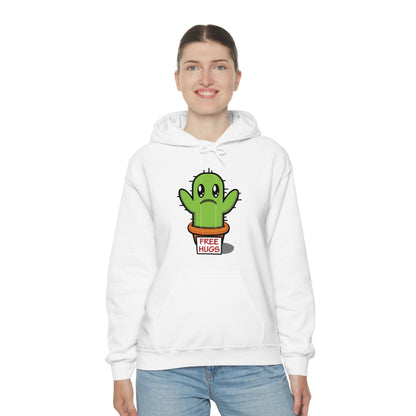 Free hugs sad cactus Hoodie