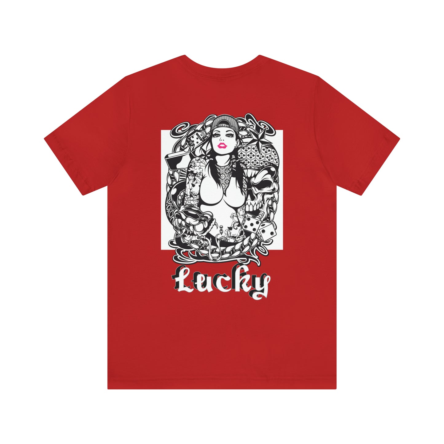 Lucky Front and back T-Shirt