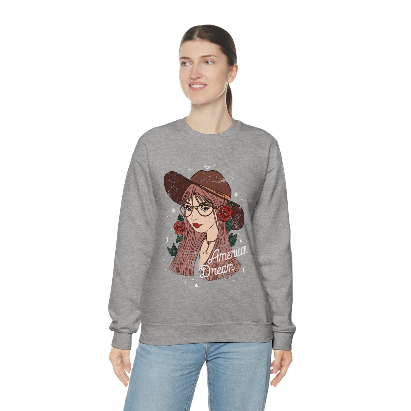 American Dream Woman Crewneck Sweatshirt