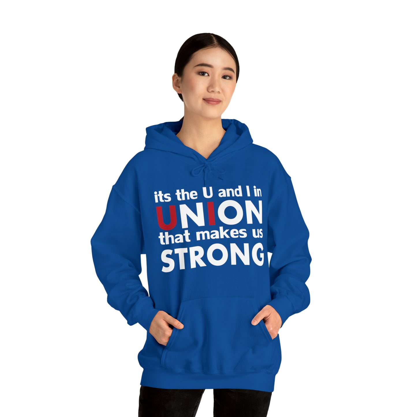 Union strong U and I Hoodie