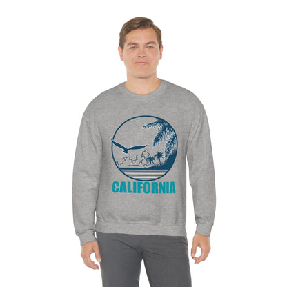 Cali Vibe Crewneck Sweatshirt