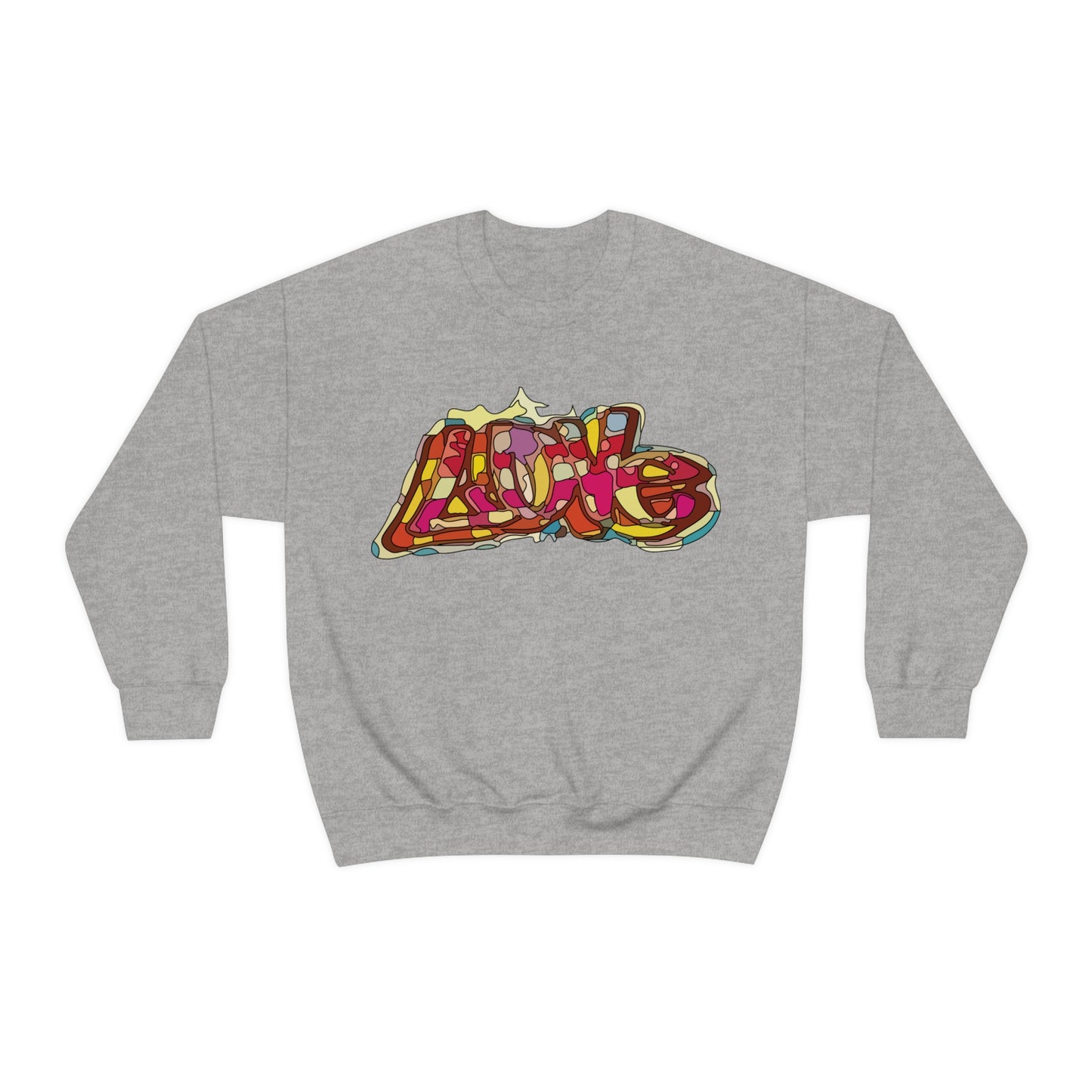 Love in graffiti Crewneck Sweatshirt