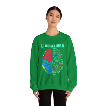 Nurses brain Crewneck Sweatshirt