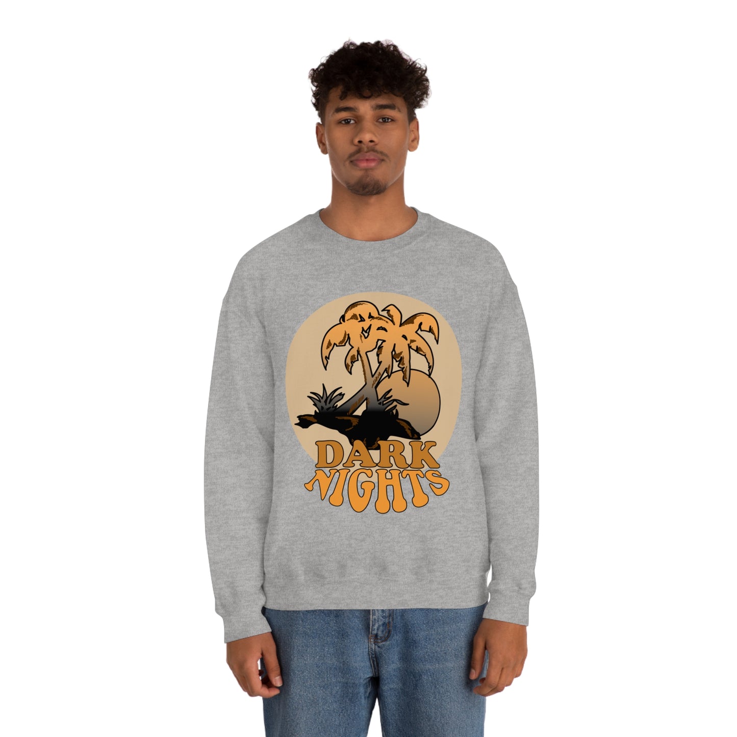 Dark Night Vibe Crewneck Sweatshirt