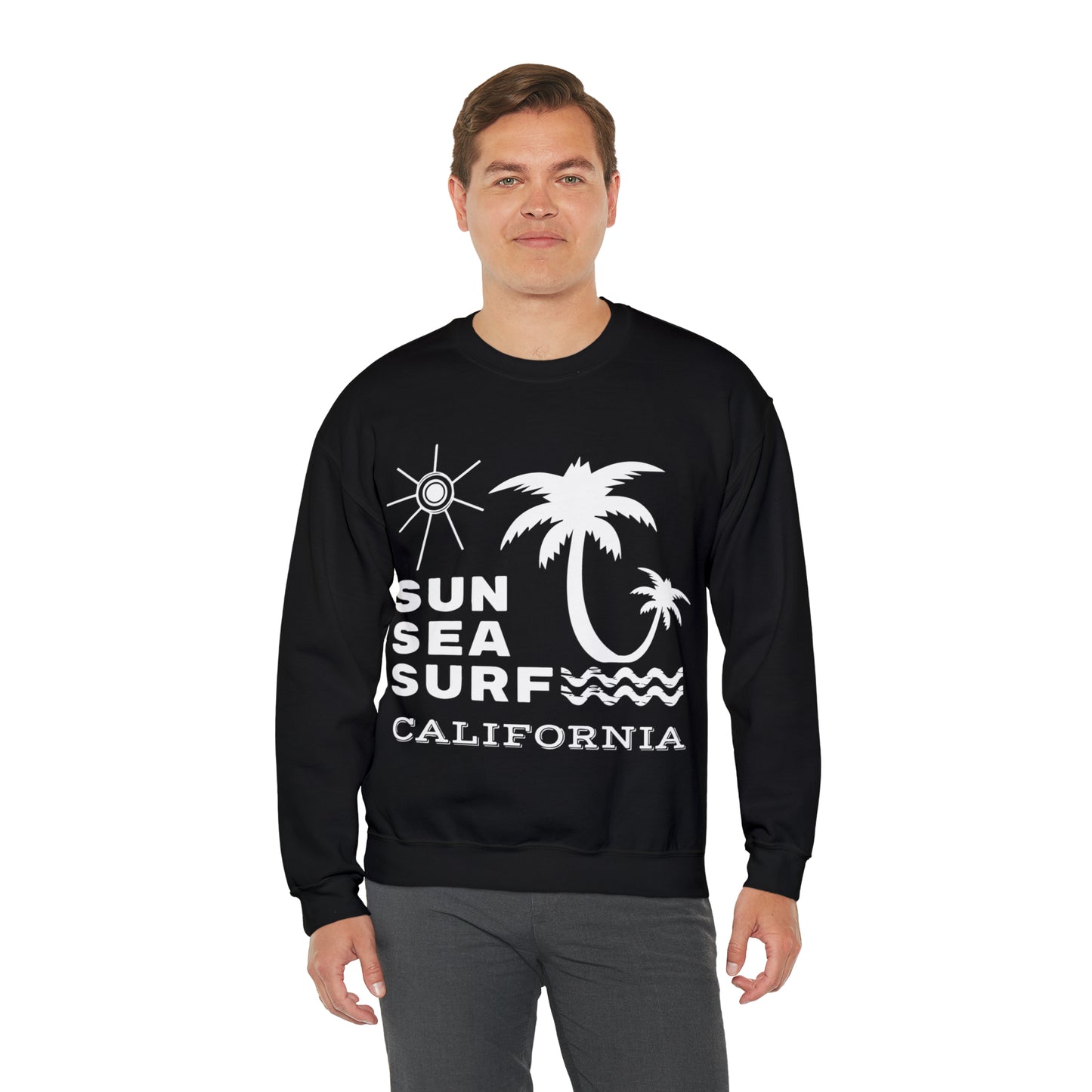 Sun_SEa_Surf Crewneck Sweatshirt