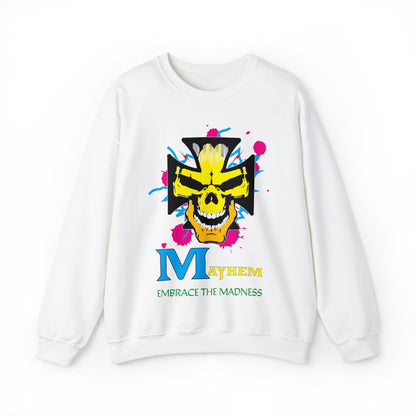 Mayhem embrace madness Crewneck Sweatshirt