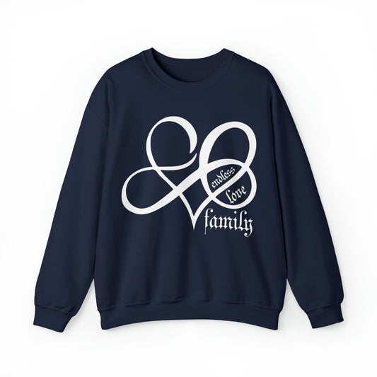 Family endless love Crewneck Sweatshirt