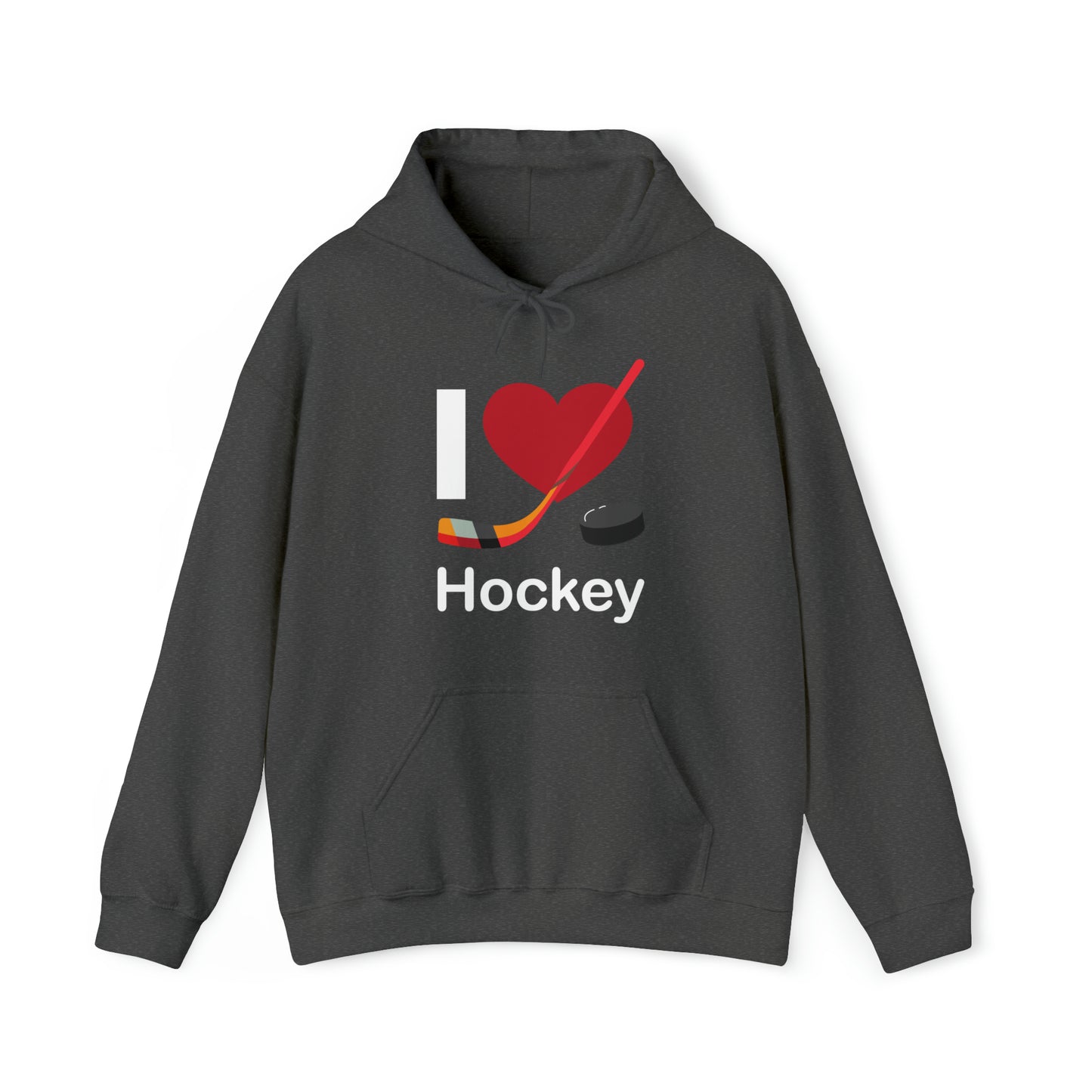 I love hockey Hoodie