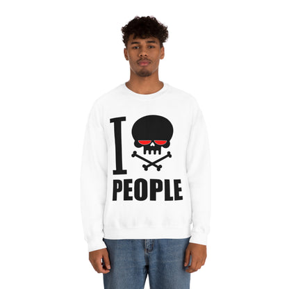 I hate people Crewneck Sweatshirt