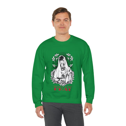 Pray Tattoo Crewneck Sweatshirt