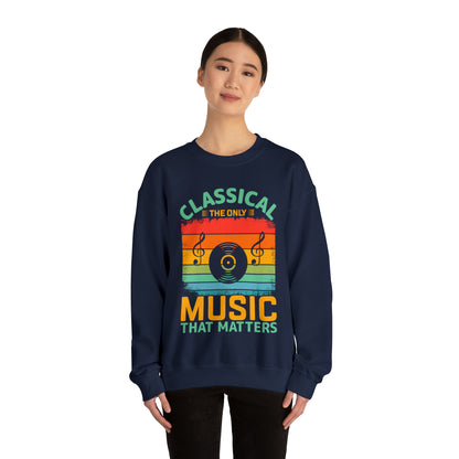 Classical music matters vintage Crewneck Sweatshirt