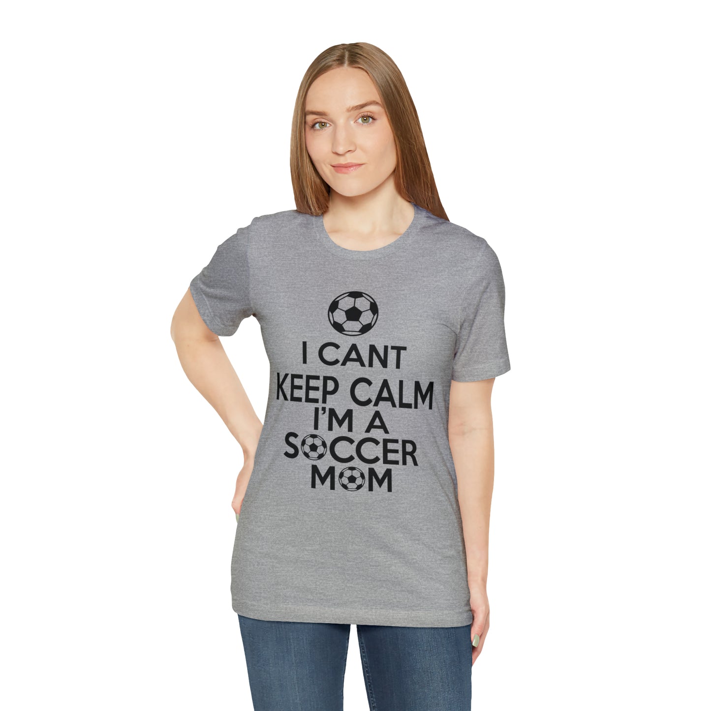 I can't keep calm I'm a soccer mom T-Shirt