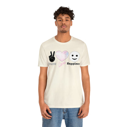 Peace-Love-Happiness T-Shirt