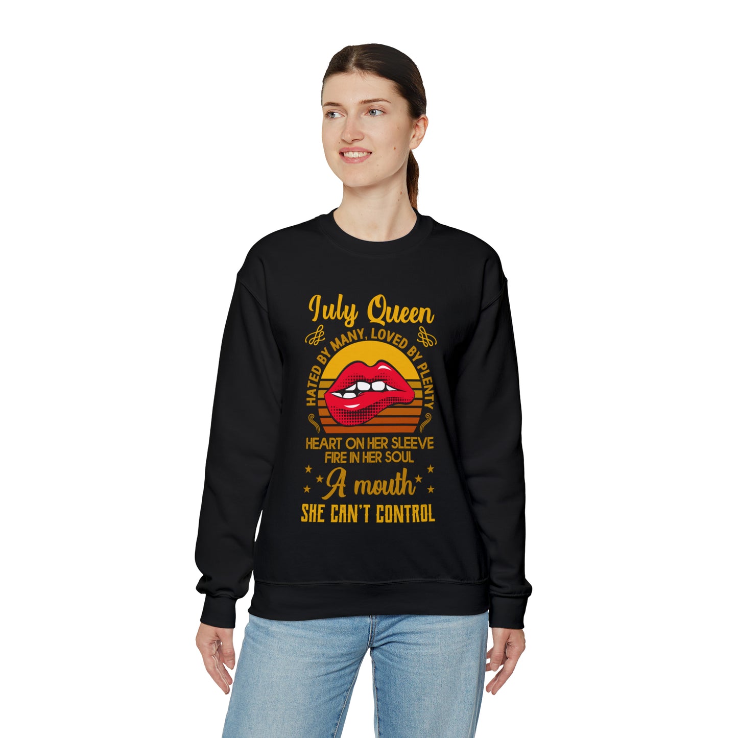 July Queen Crewneck Sweatshirt