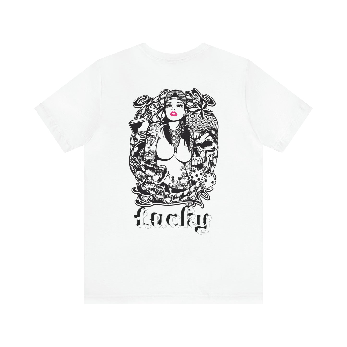 Lucky Front and back T-Shirt