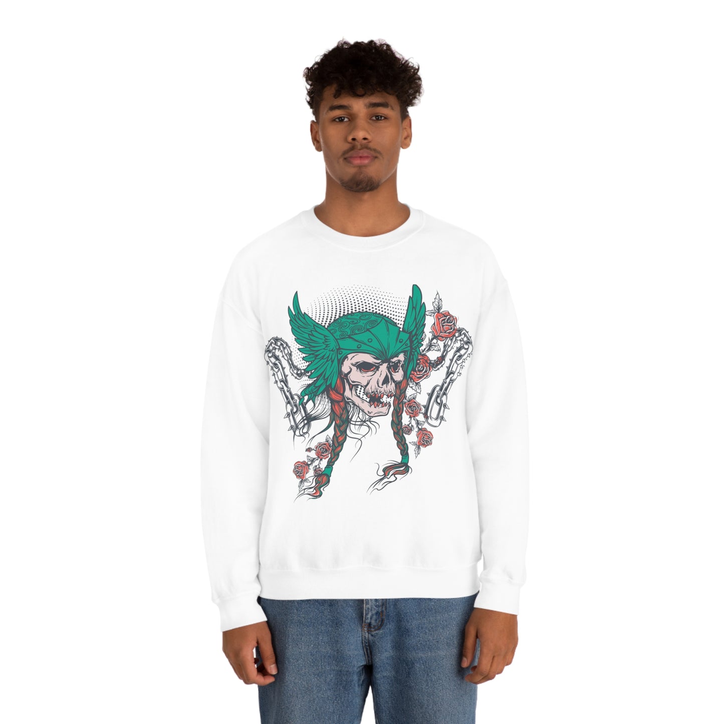 Chained Up Warrior Crewneck Sweatshirt