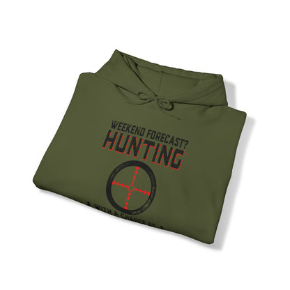 Weekend forecast hunting with a chance of drinking Hoodie