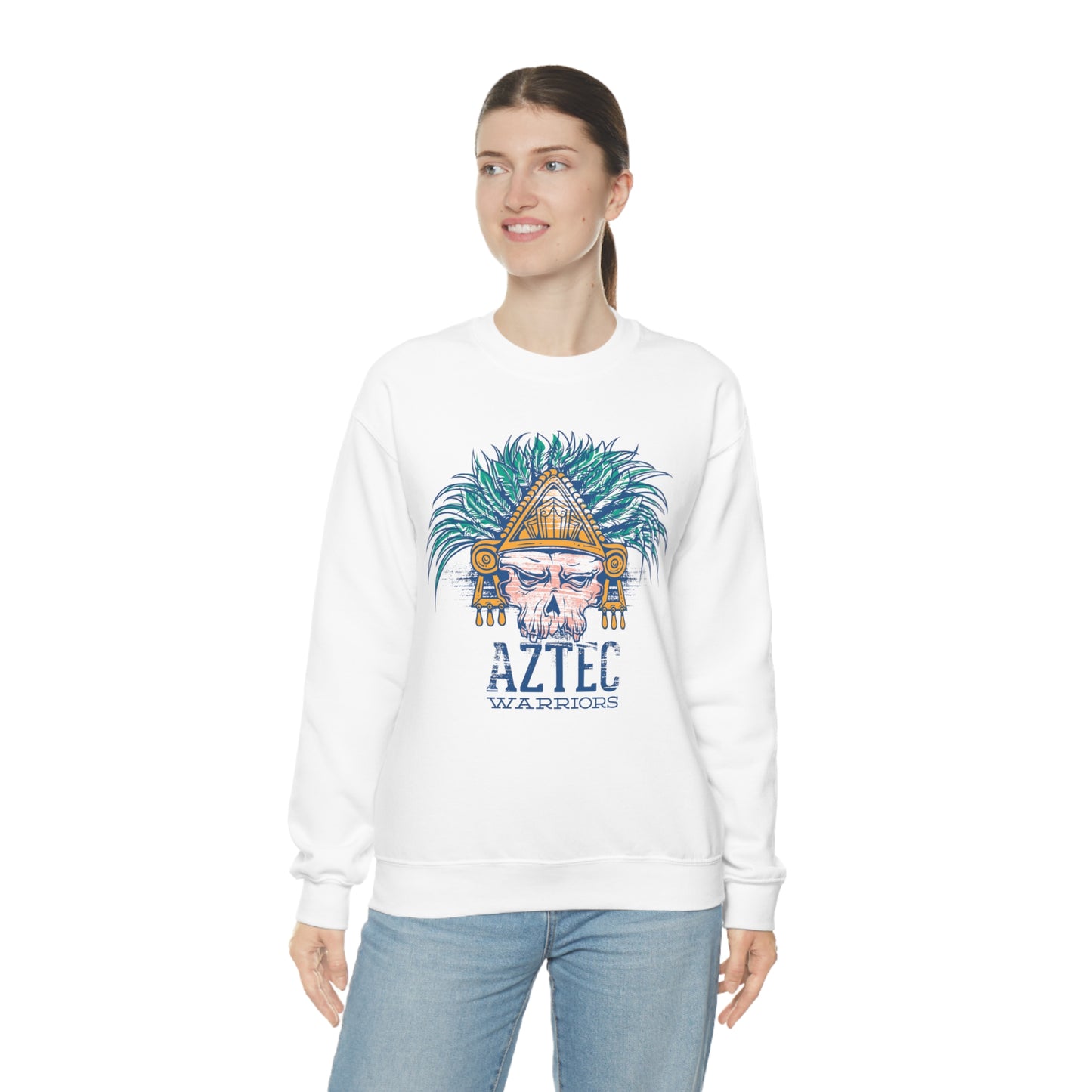 Aztec Warrior Crewneck Sweatshirt