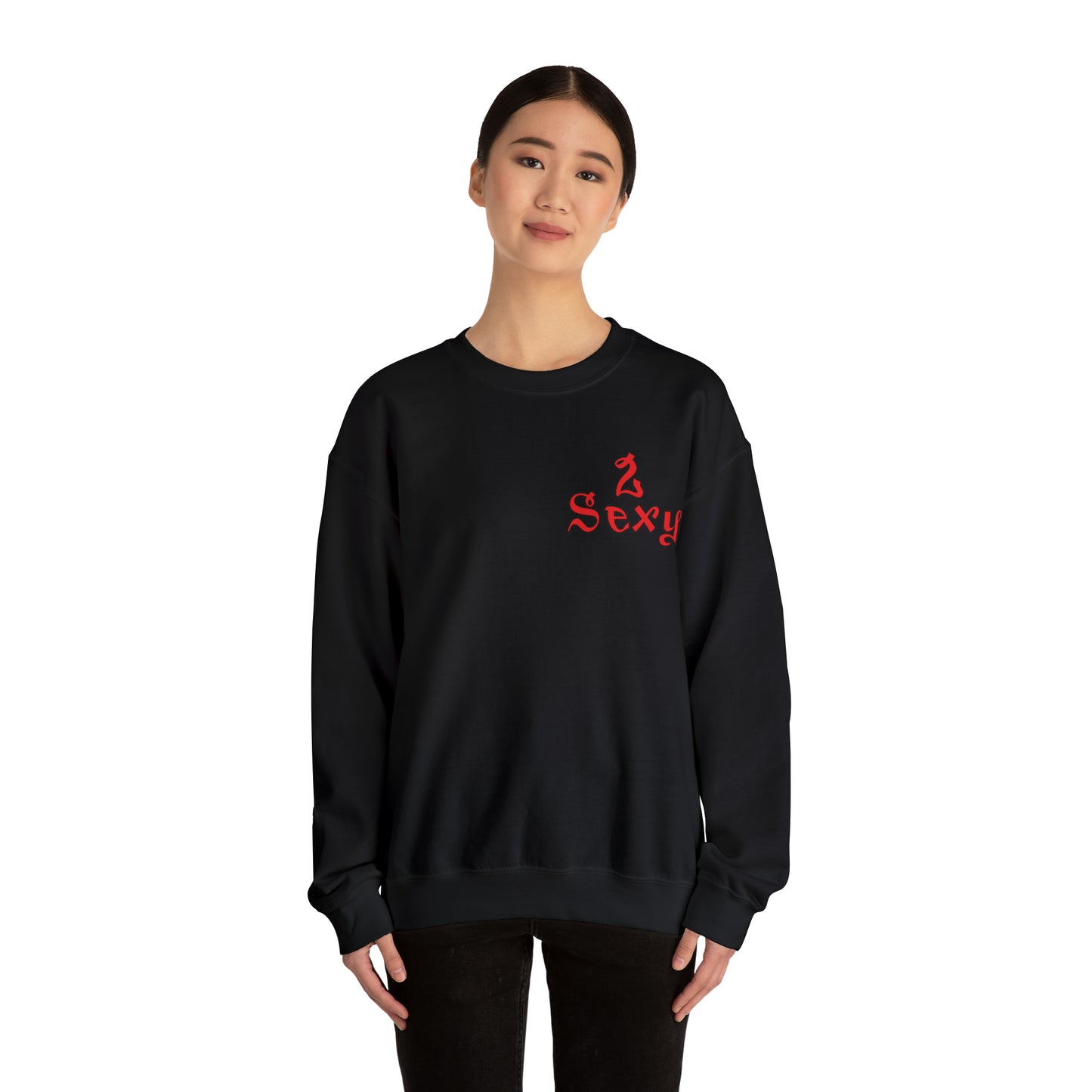 2_Sexy chick Crewneck Sweatshirt