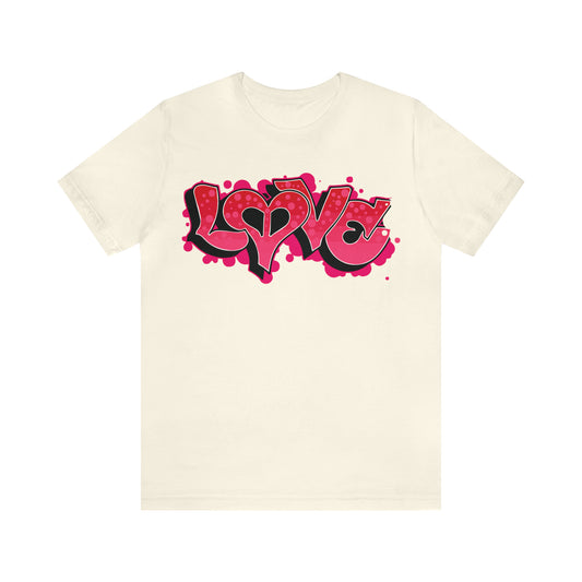 Peace and Love graffiti T-Shirt