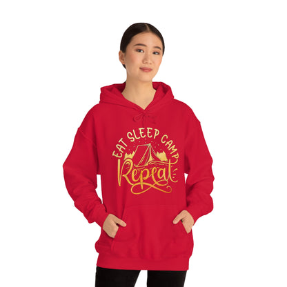 Eat Sleep Camp Repeat Hoodie