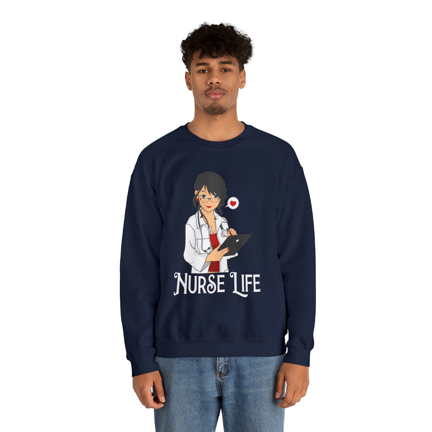 Nurse life Crewneck Sweatshirt