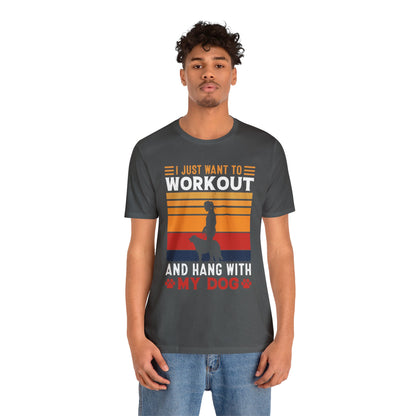 Workout with my dog Vintage T-Shirt