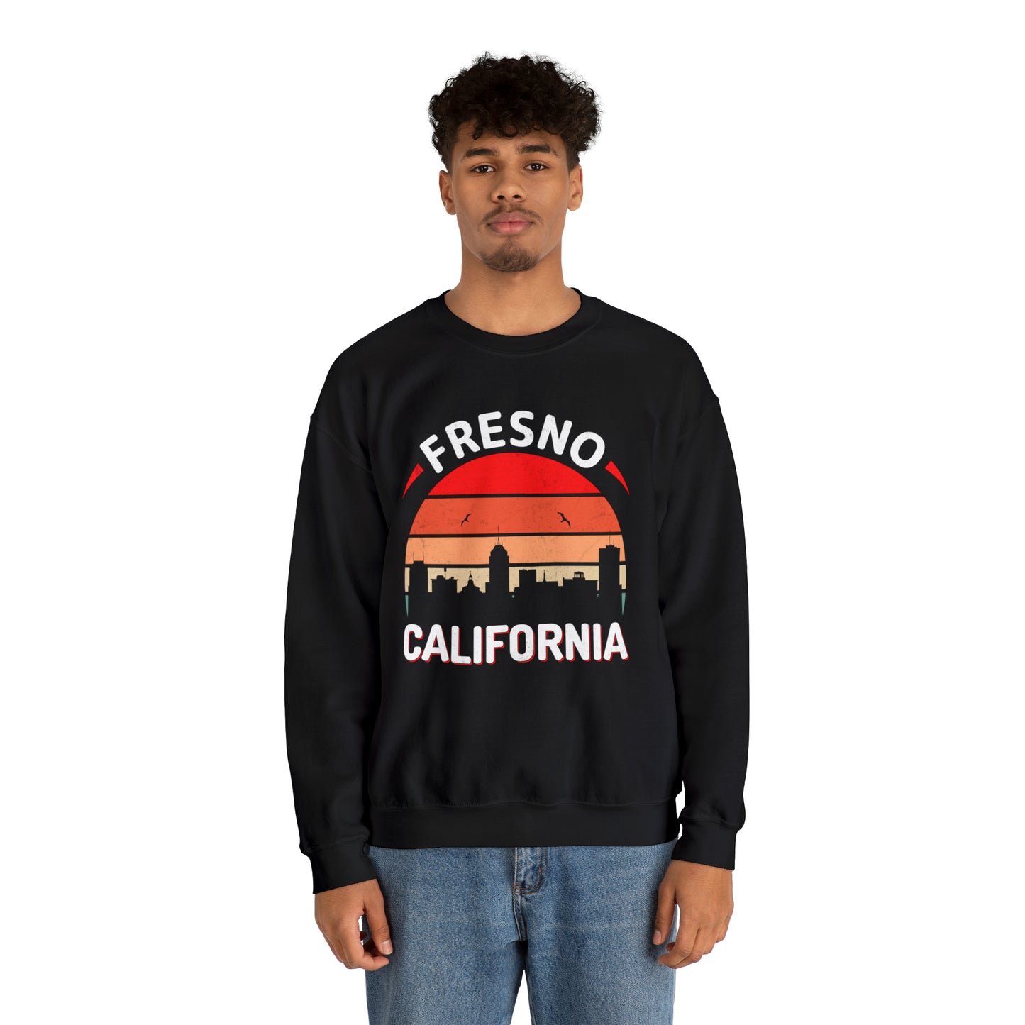 Fresno California vintage Crewneck Sweatshirt