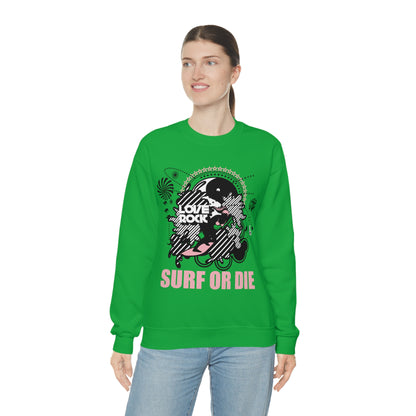 Surf or Die Crewneck Sweatshirt